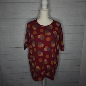 XXS Red Irma Tunic